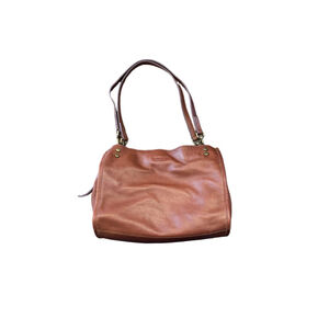 Women's AMERICAN LEATHER CO. Brown Shoulder Bag One Size